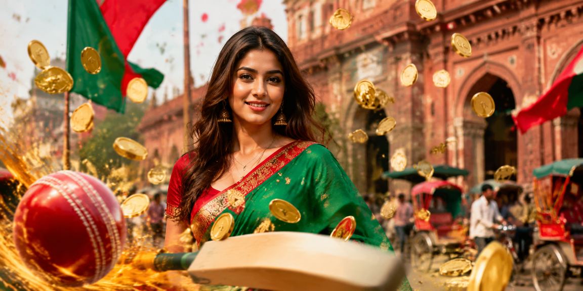 কুমিল্লায় লাল-সবুজ পোশাকে জ্যাকপট খেলোয়াড়